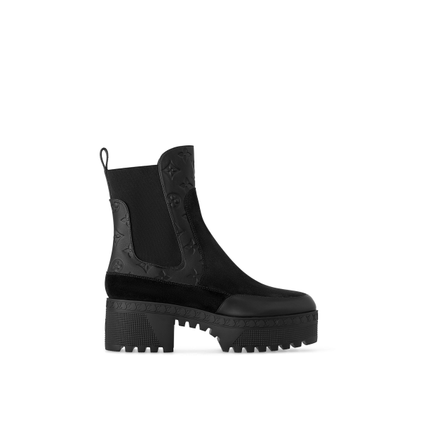 LV Laureate Platform Chelsea Boot