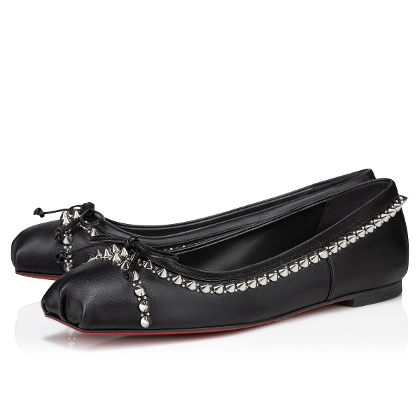 Mamadrague SpikesBallerinas - Nappa leather and spikes