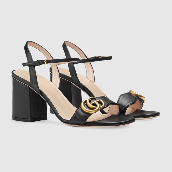 Gucci Sandals leather heel