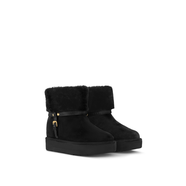 LV Aspen Platform Ankle Boot Zipper