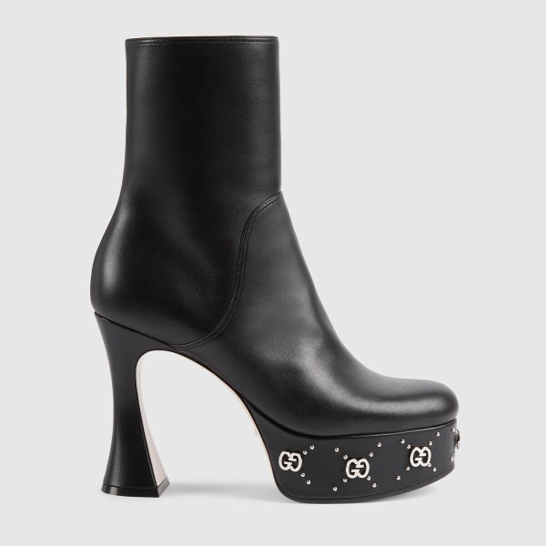 GG rivet waterproof platform boots