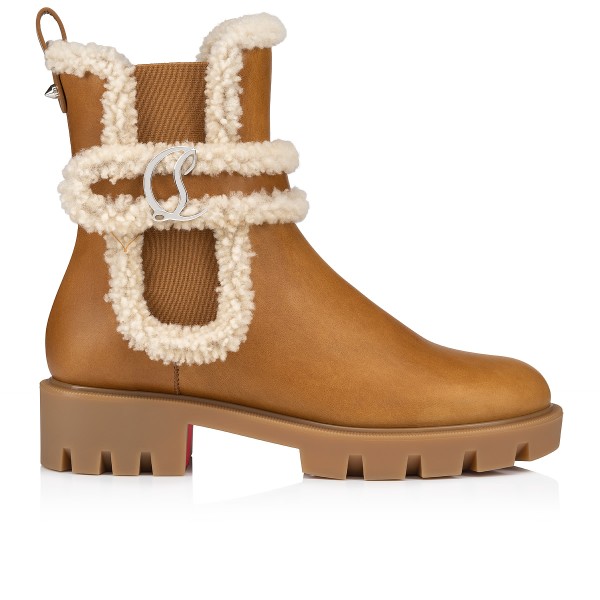 CL Chelsea Booty LugLow boots Calf leather and shearling